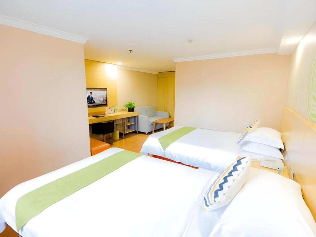 Greentree Inn Shanghai Guangxin Road Tongji Hospital Express Hotel Esterno foto
