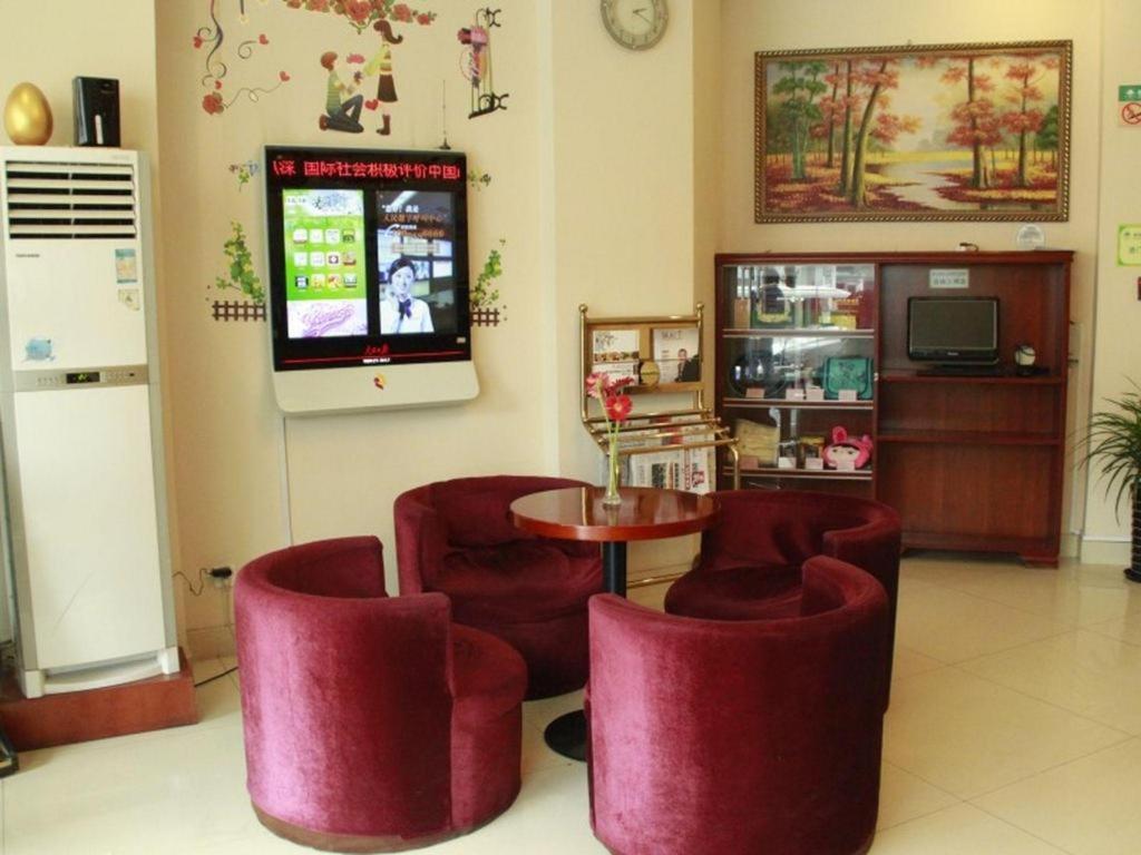 Greentree Inn Shanghai Guangxin Road Tongji Hospital Express Hotel Esterno foto