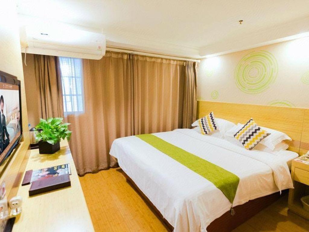 Greentree Inn Shanghai Guangxin Road Tongji Hospital Express Hotel Esterno foto