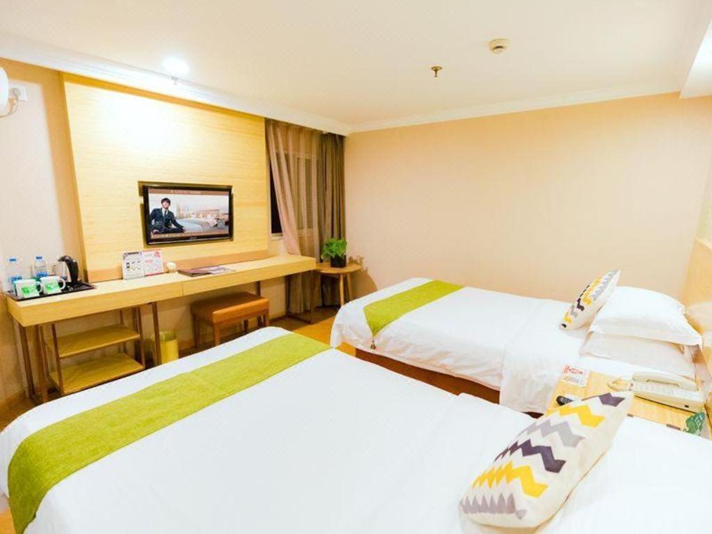Greentree Inn Shanghai Guangxin Road Tongji Hospital Express Hotel Esterno foto